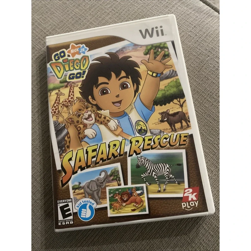 Go, Diego, Go Safari Rescue (Nintendo Wii, 2008)‎